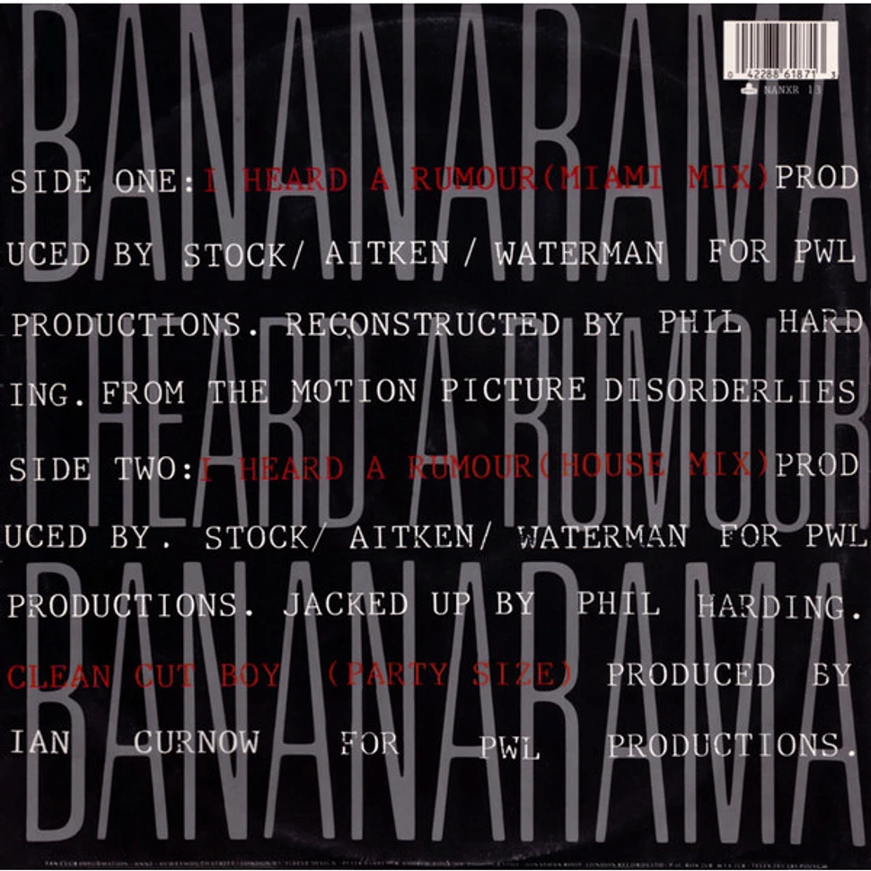 Bananarama - I Heard A Rumour (Miami Mix)