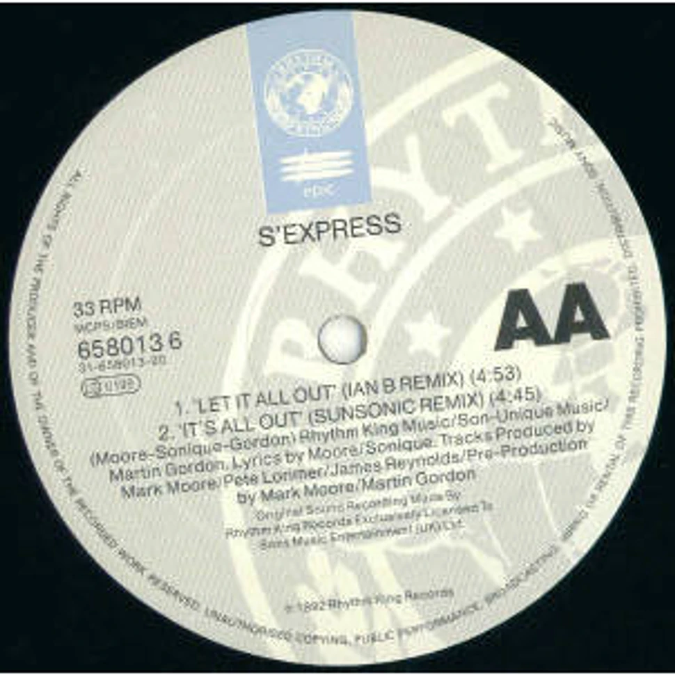 S'Express - Find 'Em, Fool 'Em, Forget 'Em E.P.