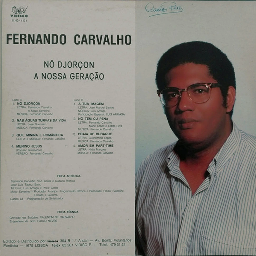 Fernando Carvalho - Nô Djorçon - A Nossa Geração