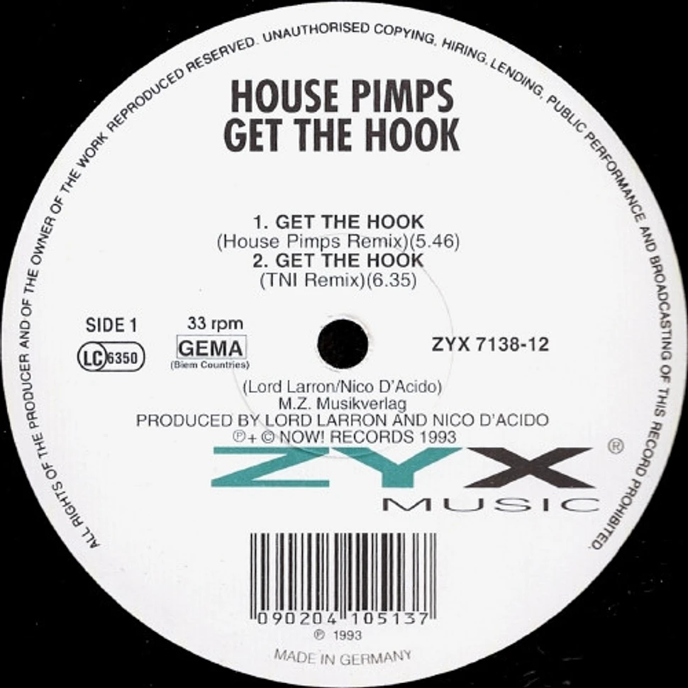 House Pimps - Get The Hook