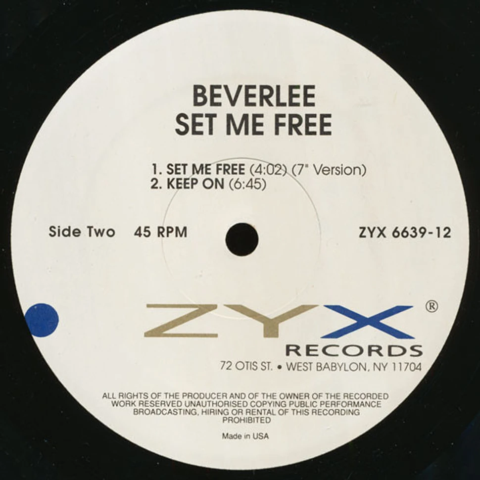 Beverlee - Set Me Free