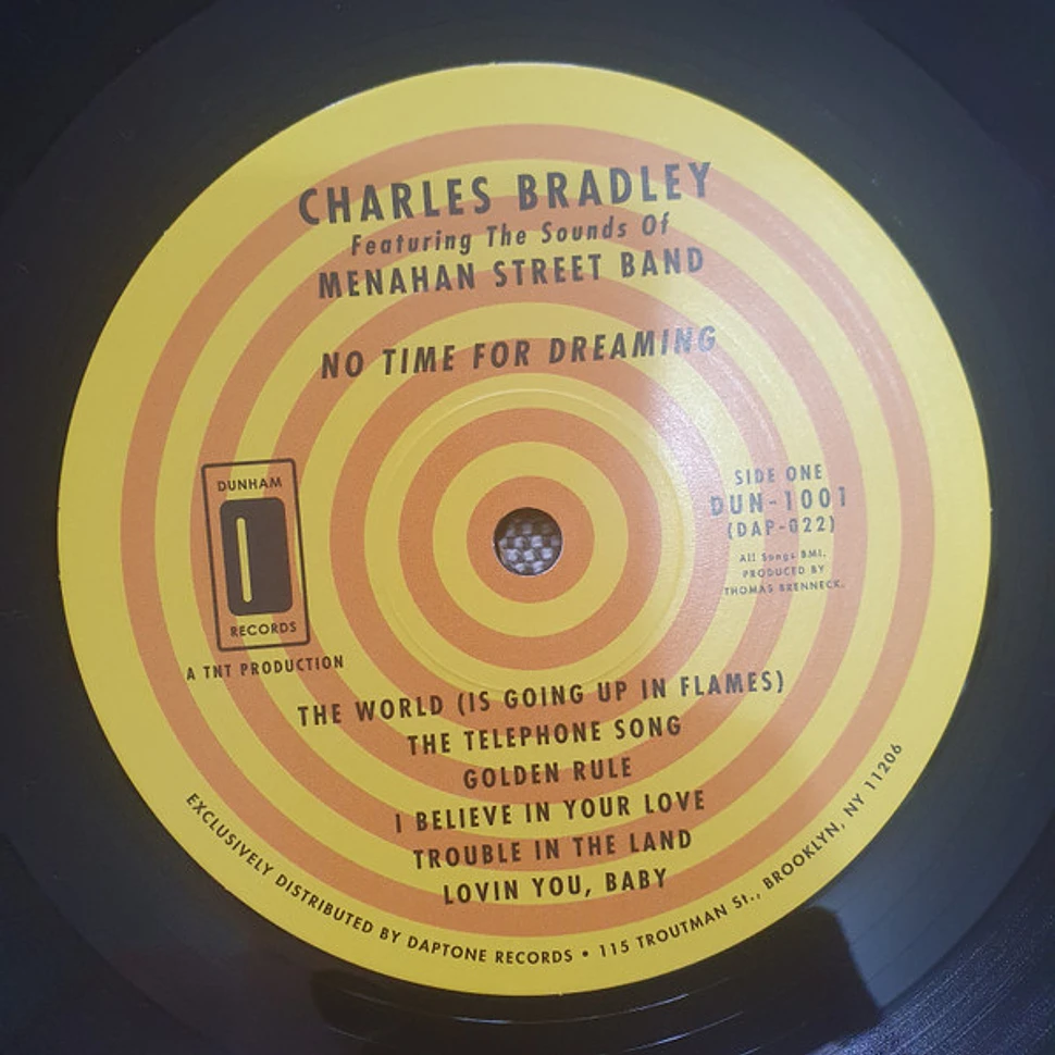 Charles Bradley Featuring The Sounds Of Menahan Street Band - No Time For Dreaming