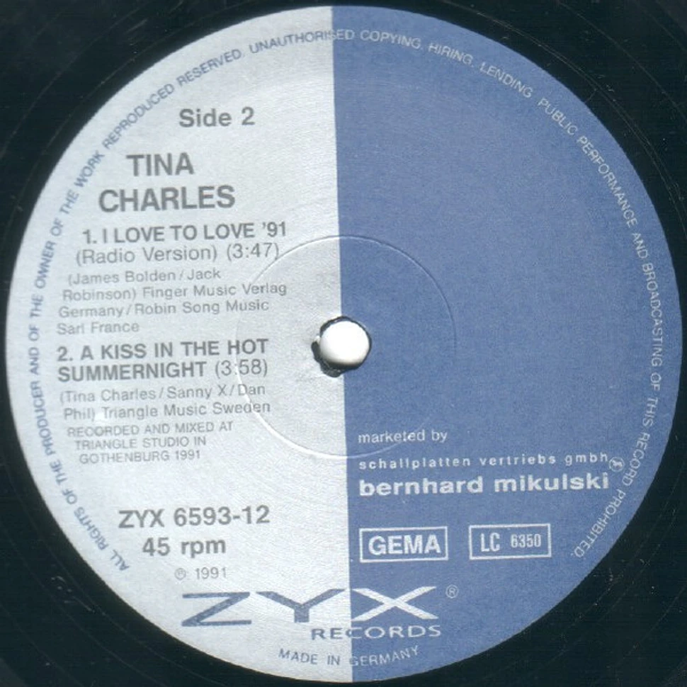 Tina Charles - I Love To Love '91