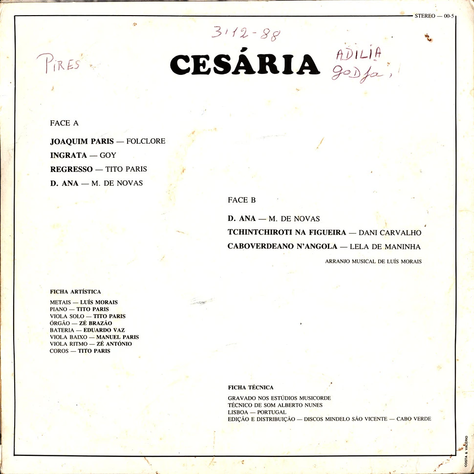 Cesaria Evora - Cesária