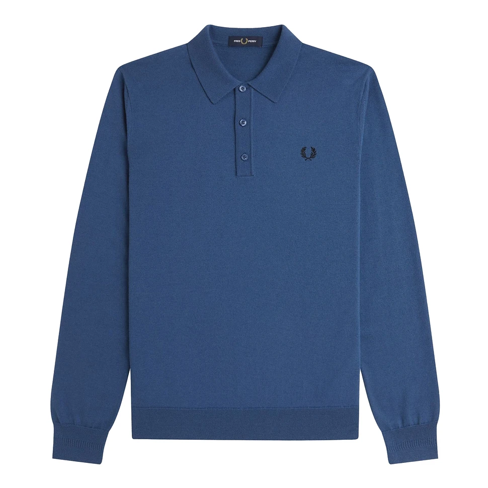 Fred Perry - Classic Knitted Shirt Long Sleeve