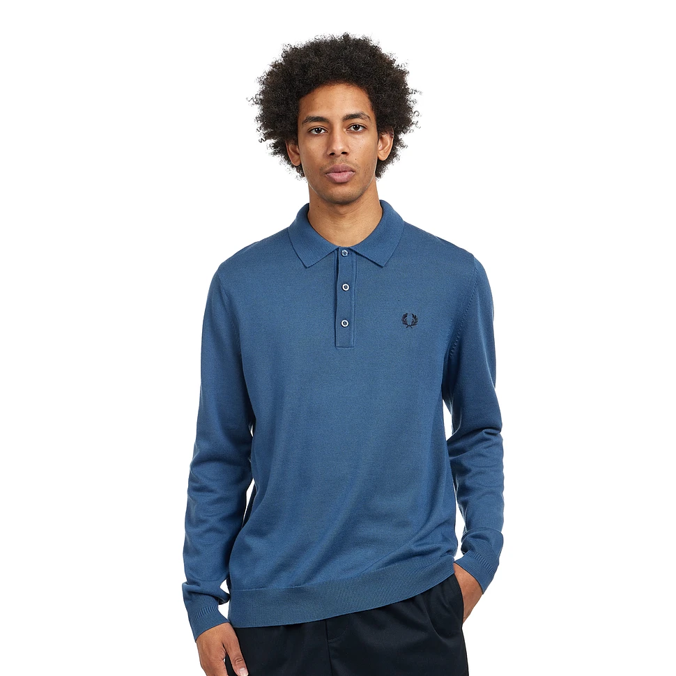 Fred Perry - Classic Knitted Shirt Long Sleeve