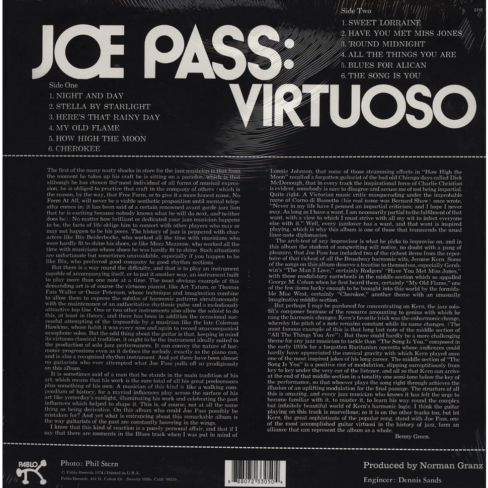 Joe Pass - Virtuoso