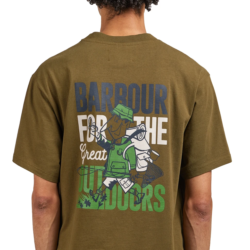 Barbour - Leonard OS Graphic T-Shirt