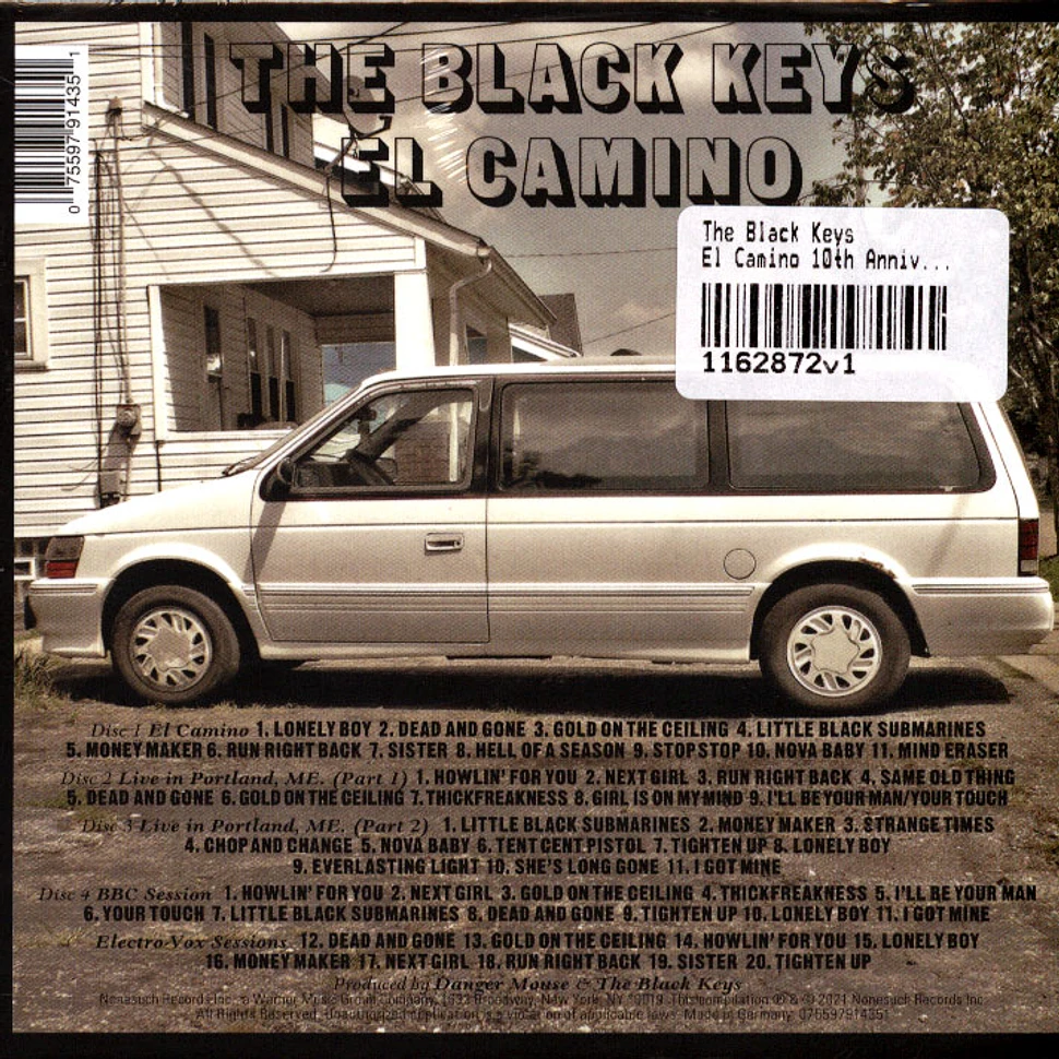 The Black Keys - El Camino 10th Anniversary Clamshell Box Edition