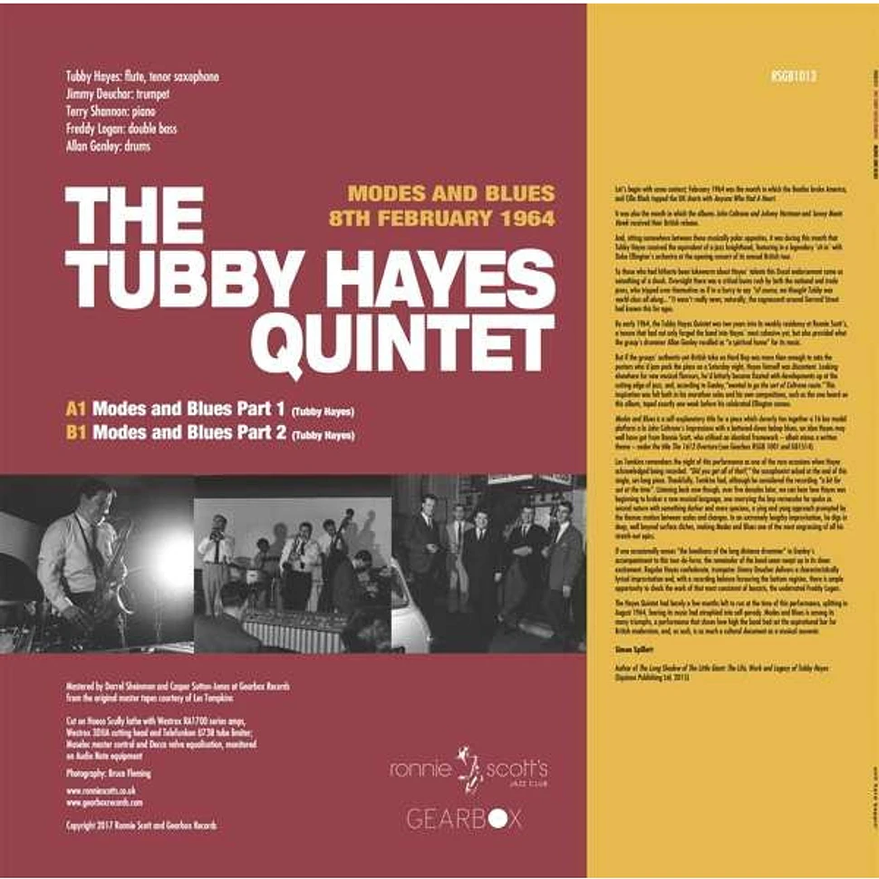 The Tubby Hayes Quintet - Live At Ronnie Scott´s