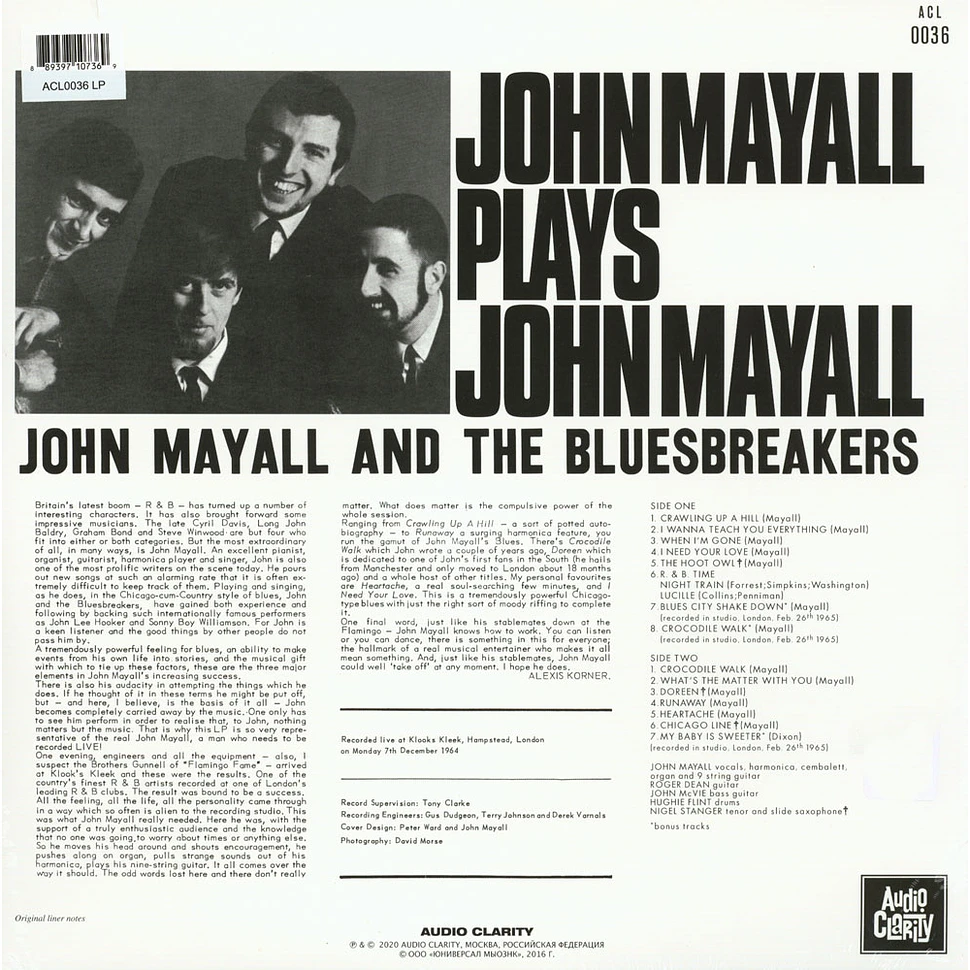 John Mayall - John Mayall Plays John Mayall