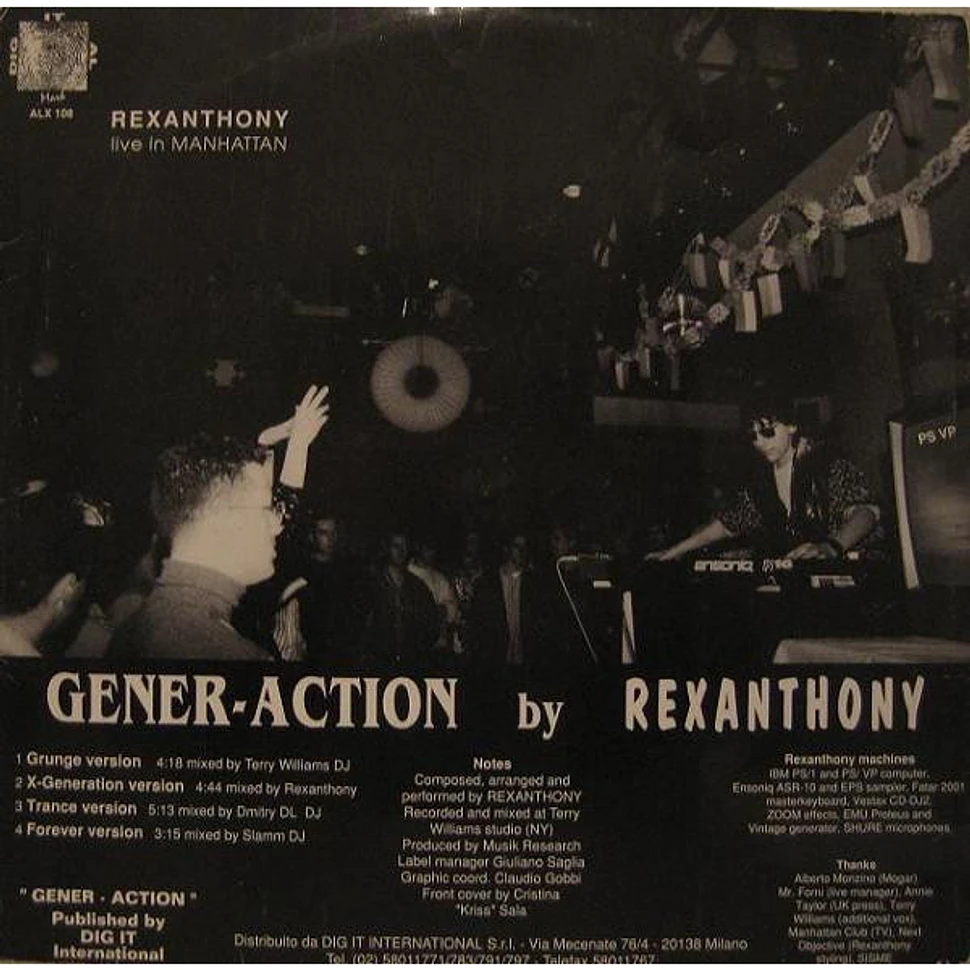 Rexanthony - Gener Action