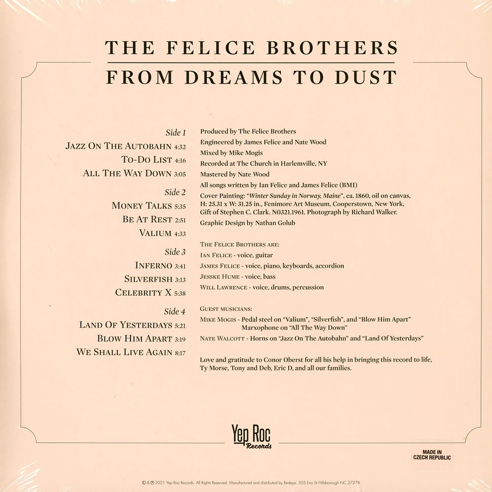 Felice Brothers - From Dreams To Dust