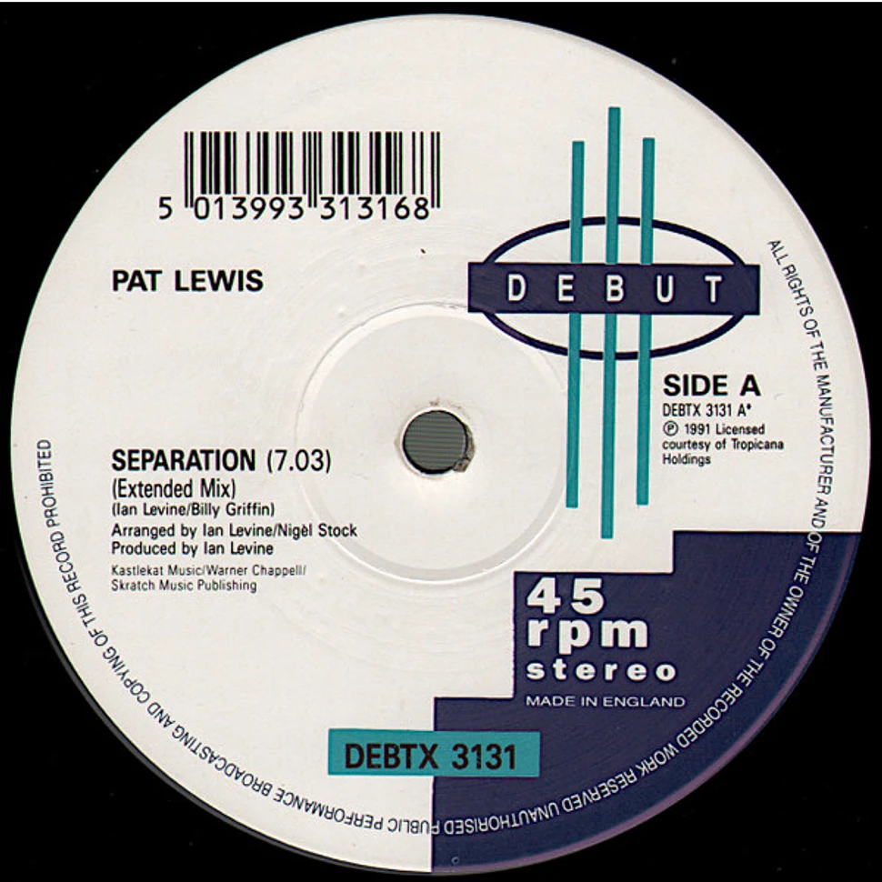 Pat Lewis - Separation