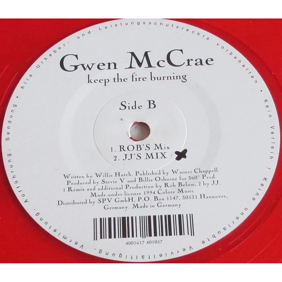 Gwen McCrae - Keep The Fire Burning (The Stonebridge Remixes)