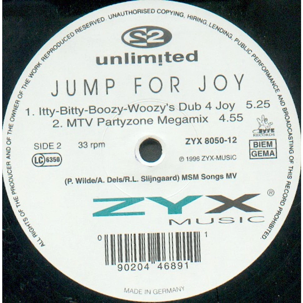 2 Unlimited - Jump For Joy