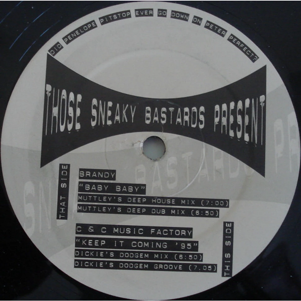 Brandy / C + C Music Factory - Those Sneaky Bastards Present EP