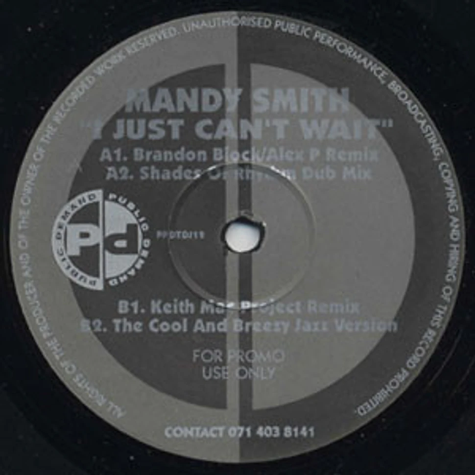 Mandy Smith - I Just Can't Wait (Remixes)