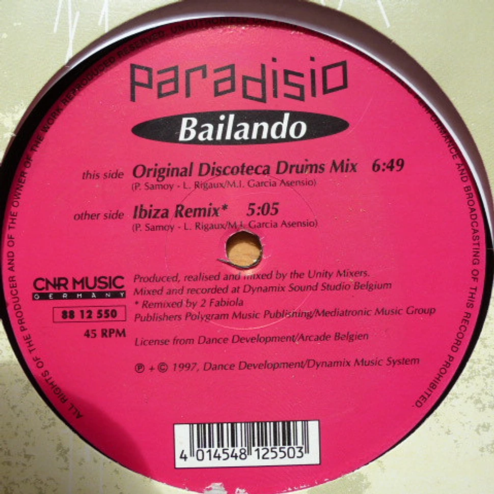 Paradisio - Bailando