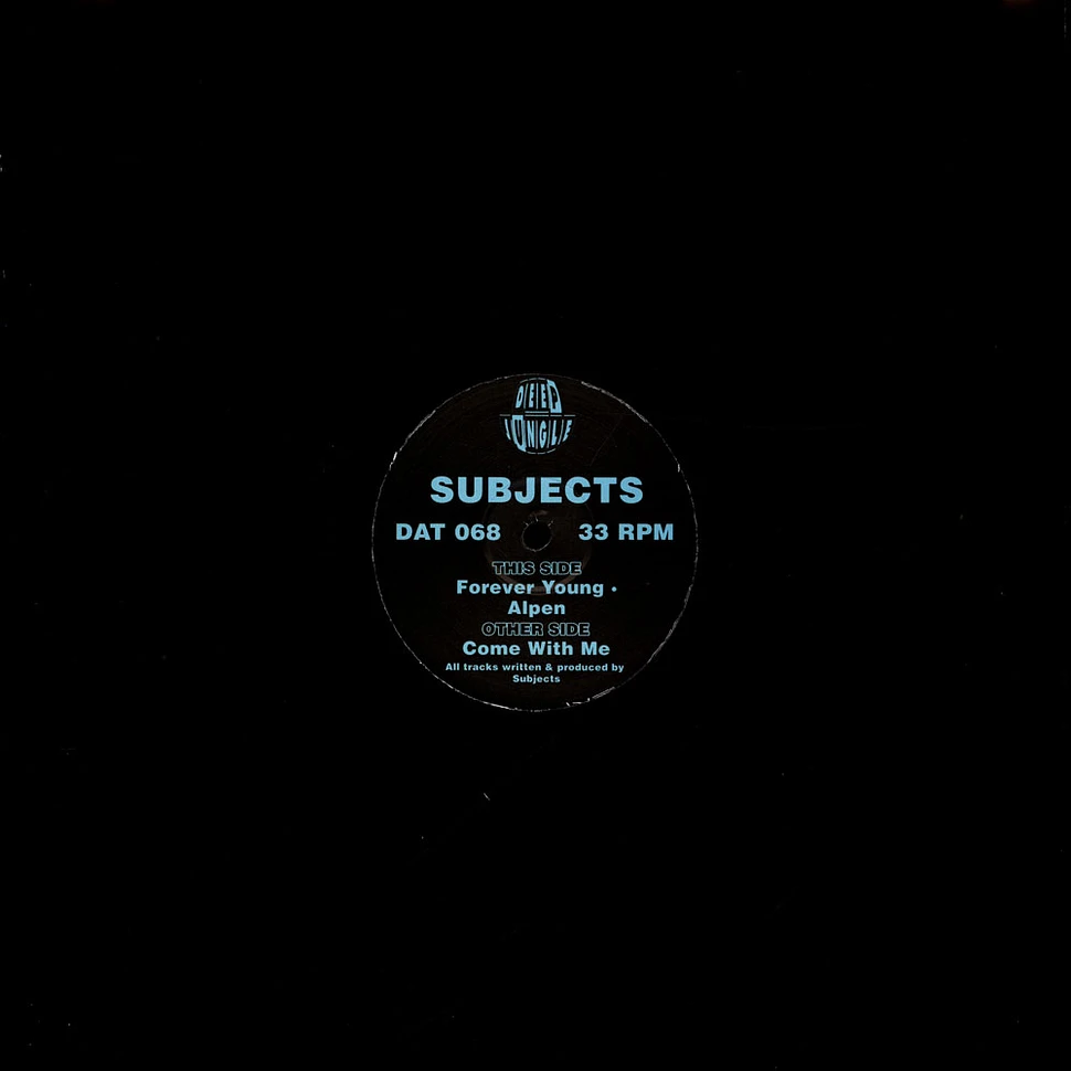 Subjects - Come With Me EP