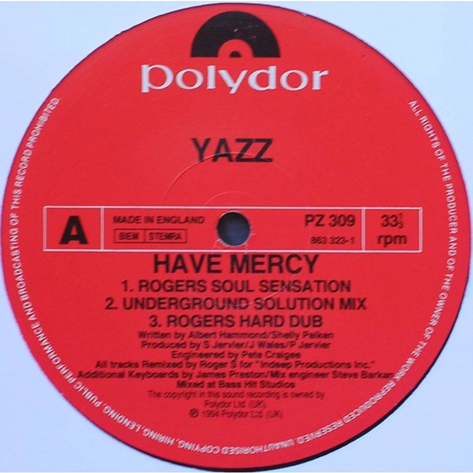 Yazz - Have Mercy