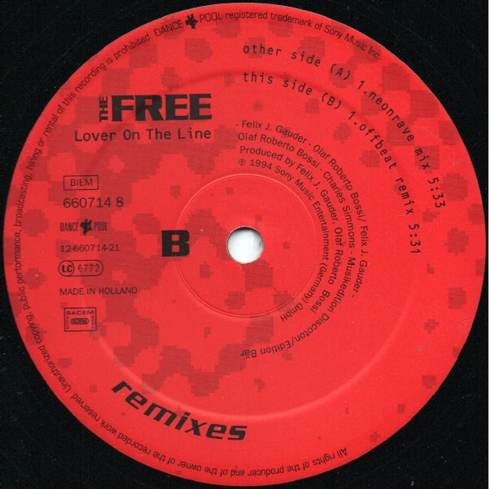 The Free - Lover On The Line (Remixes)