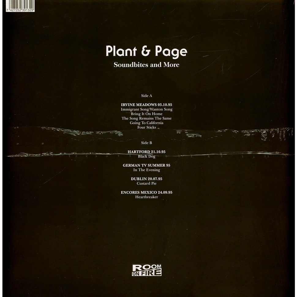 Plant & Page - Soundbites And More