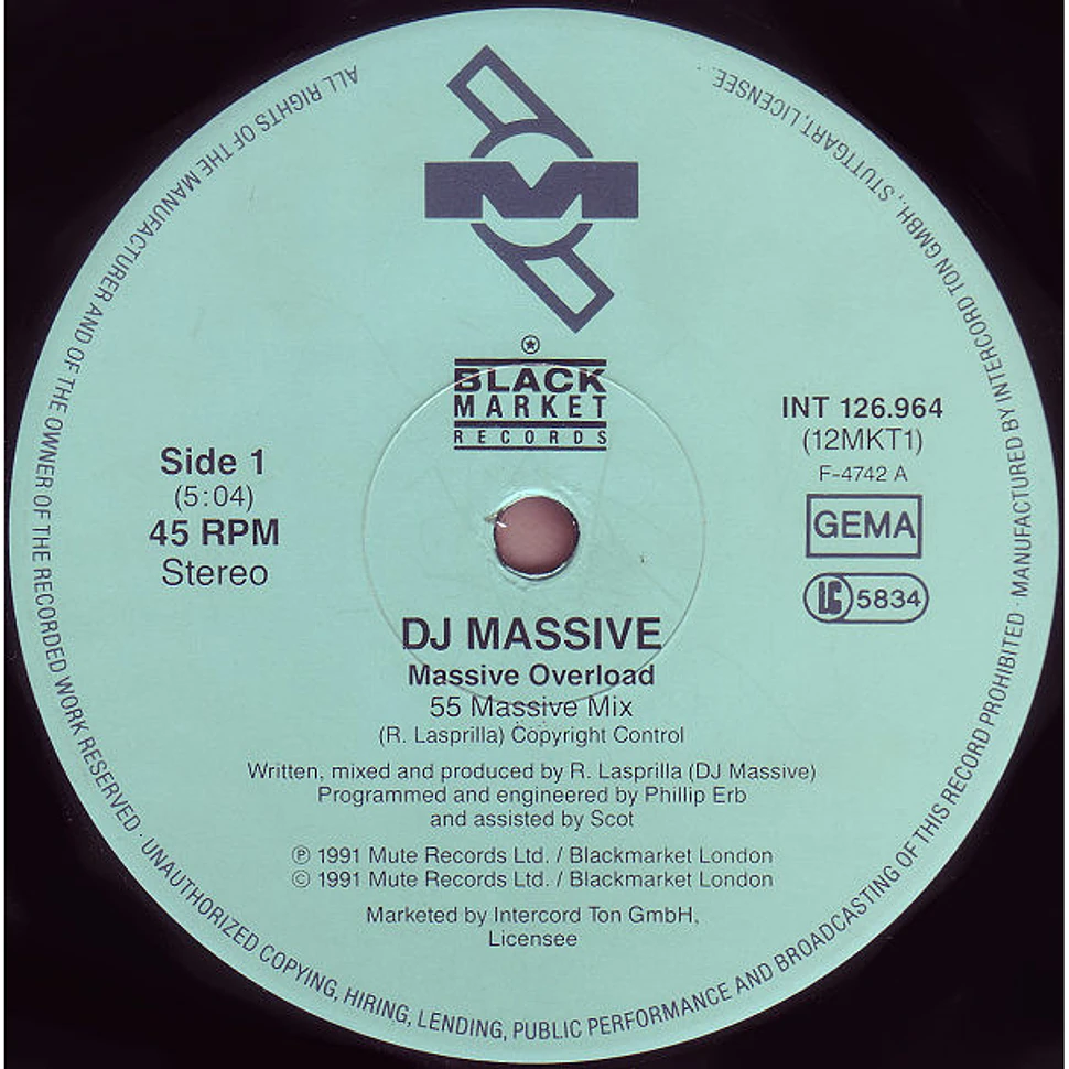 DJ Massive - Massive Overload