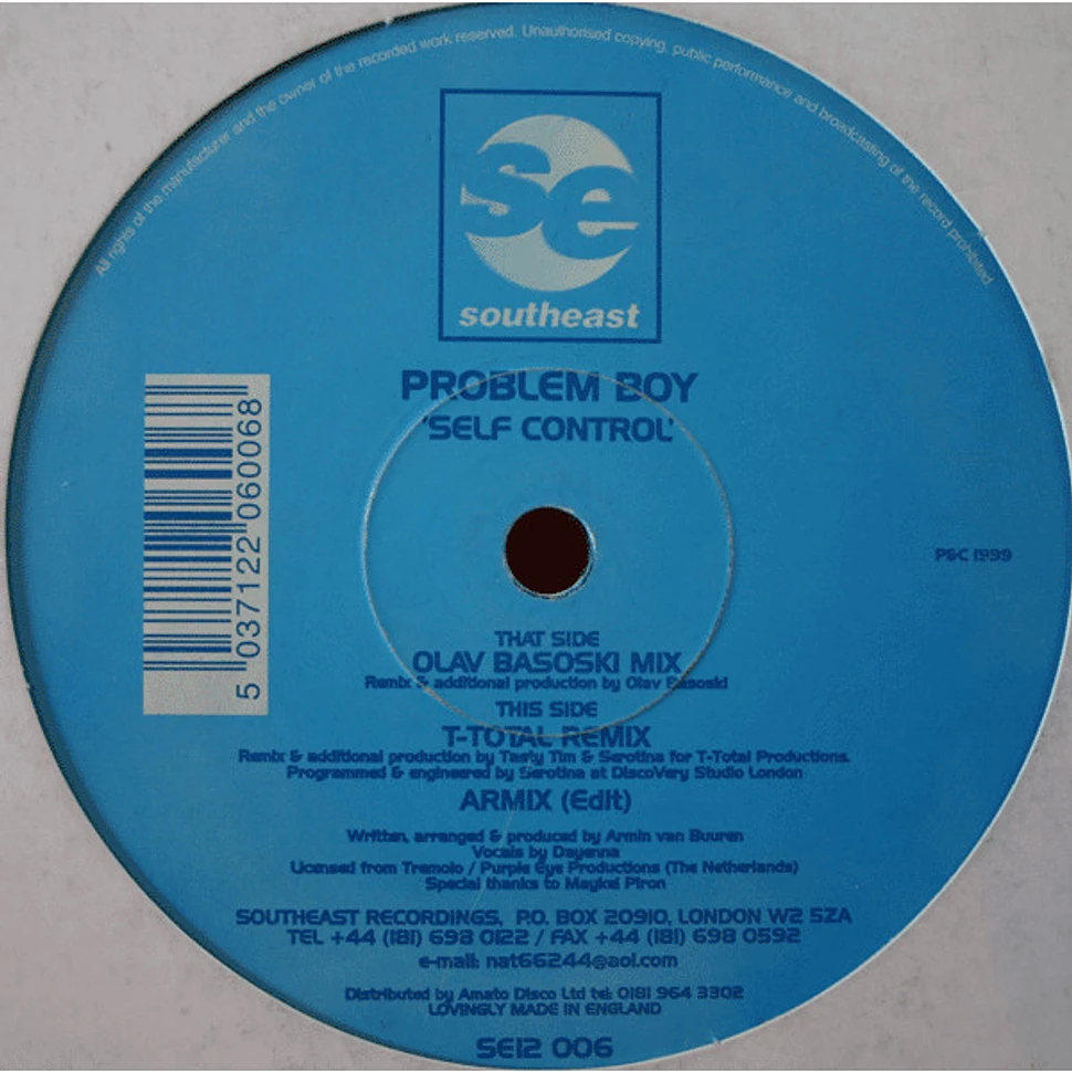 Problem Boy - Self Control