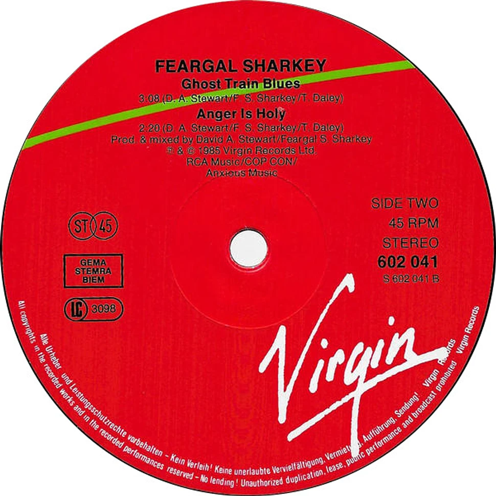 Feargal Sharkey - A Good Heart