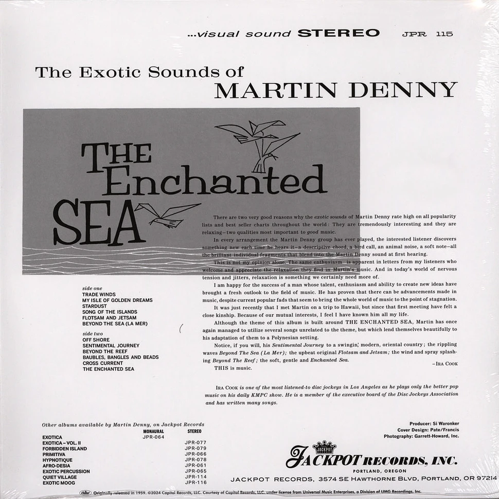 Martin Denny - The Enchanted Sea Tiki Green Colored Vinyl Edition