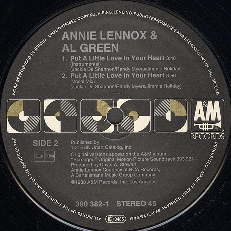 Annie Lennox & Al Green - Put A Little Love In Your Heart