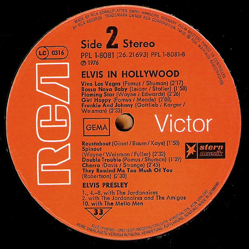 Elvis Presley - Elvis In Hollywood