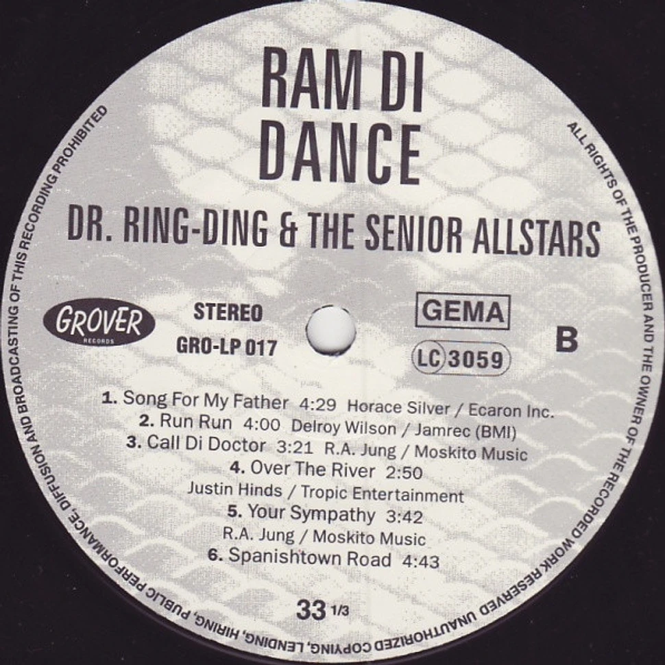 Dr. Ring-Ding & The Senior Allstars - Ram Di Dance