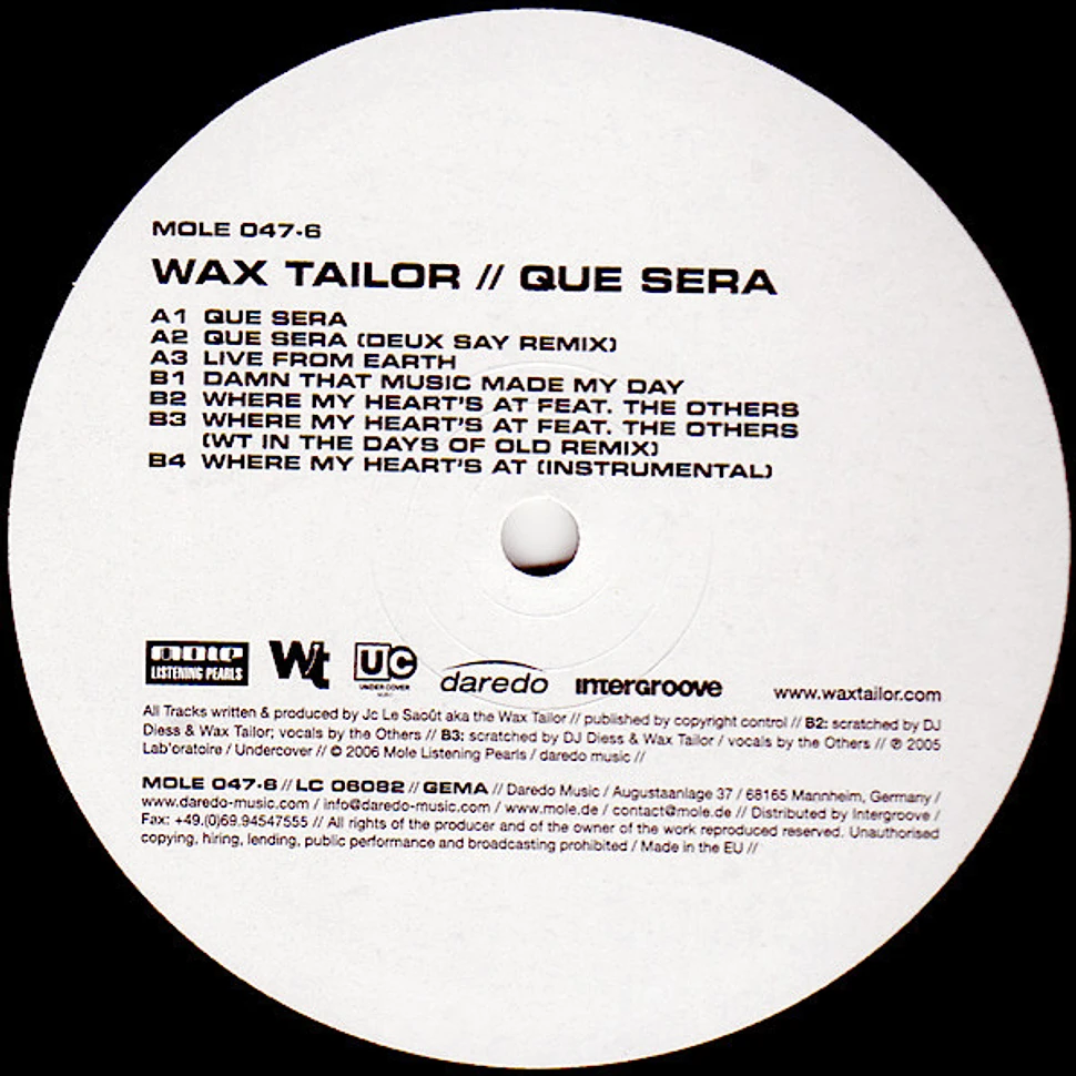 Wax Tailor - Que Sera