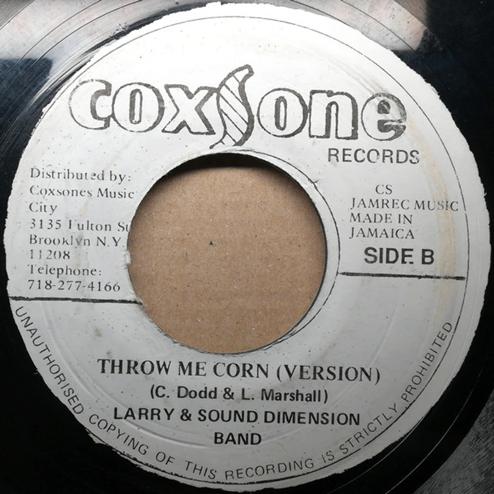 Larry Marshall - Throw Me Corn