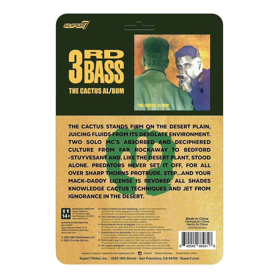 3rd Bass - 3rd Bass 2-Pack - ReAction Figures