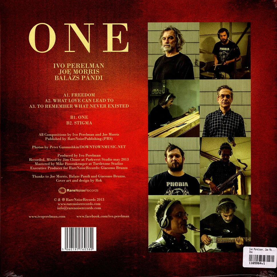 Ive Perelman, Joe Morris & Balasz Pandi - One