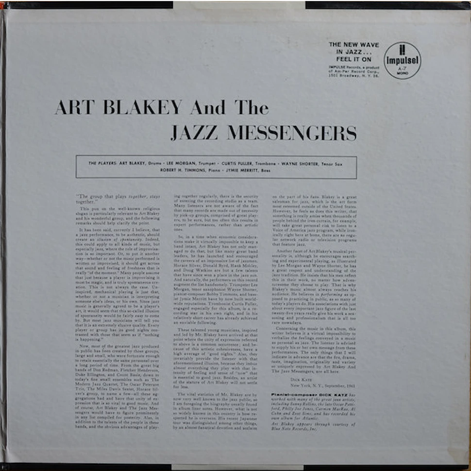 Art Blakey & The Jazz Messengers - !!!!! Impulse! Art Blakey! Jazz Messengers! !!!!!