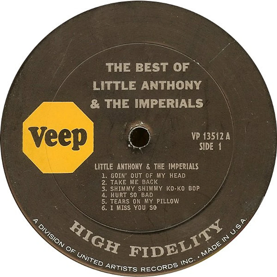 Little Anthony & The Imperials - The Best Of Little Anthony & The Imperials