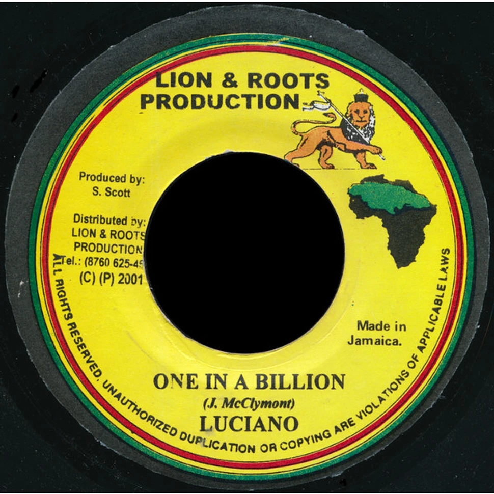 Luciano - One In A Billion