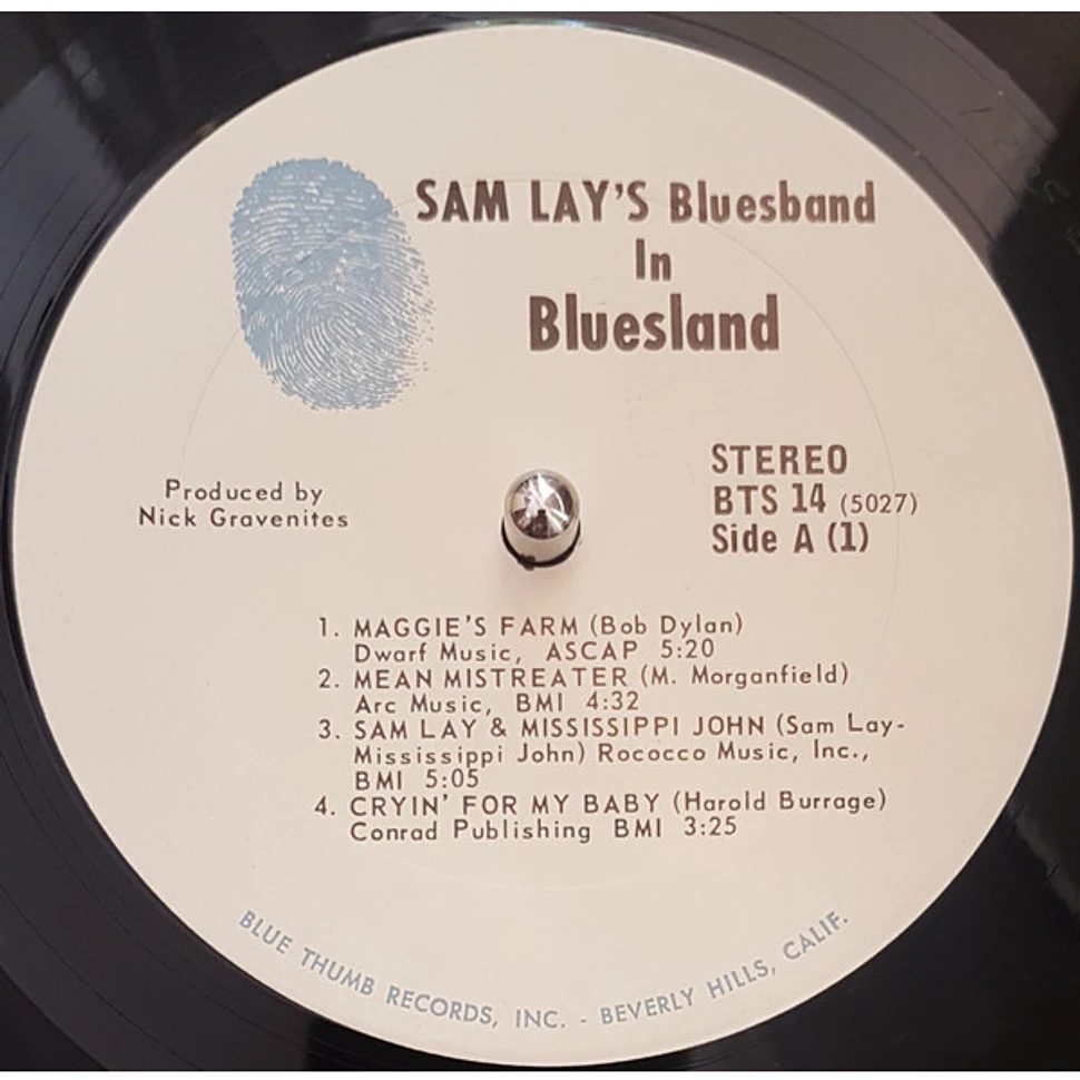 Sam Lay - Sam Lay In Bluesland