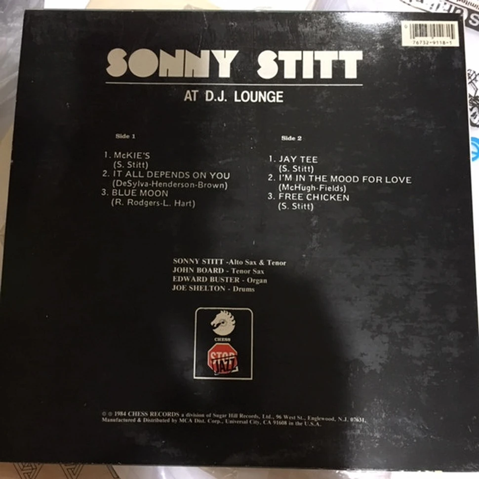 Sonny Stitt - At D.J. Lounge