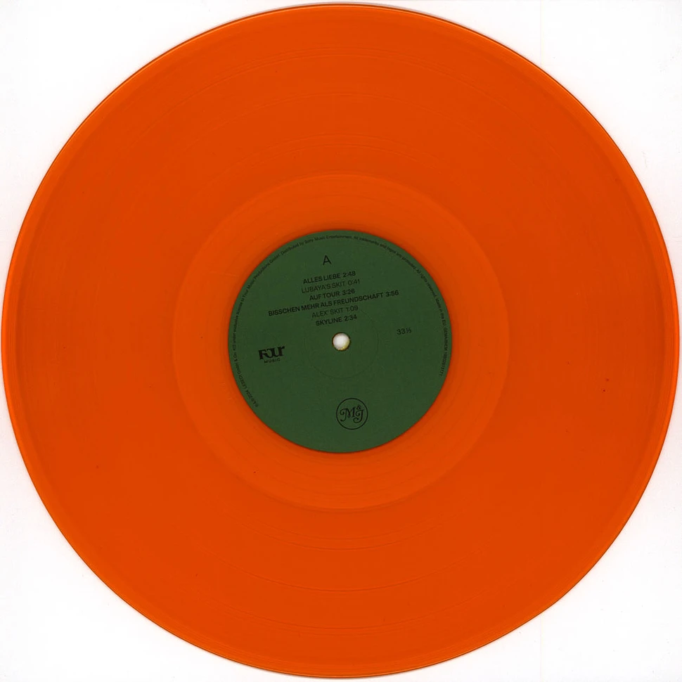 Max & Joy (Joy Denalane, Max Herre) - Alles Liebe HHV Exclusive Orange & Green Vinyl Edition w/ Signed Artprint