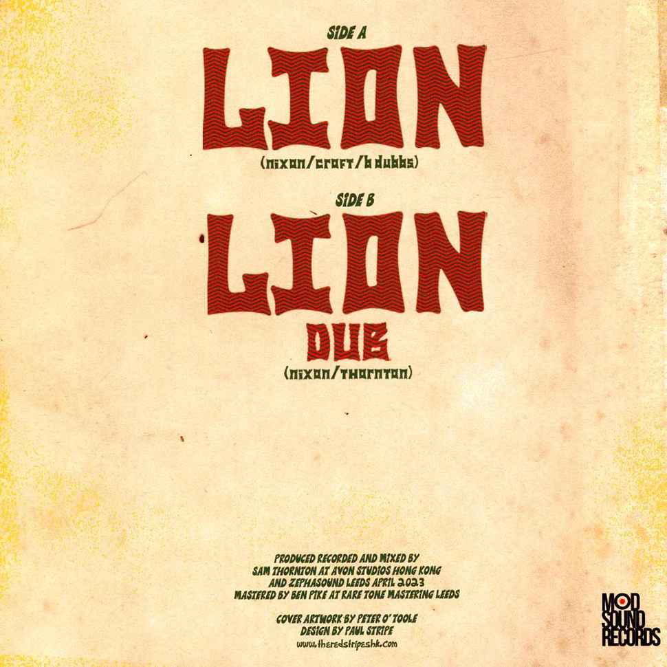 Red Stripes & King Zepha - Lion Red Vinyl Edtion