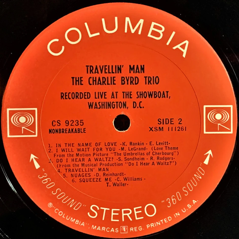 Charlie Byrd Trio - Travellin' Man