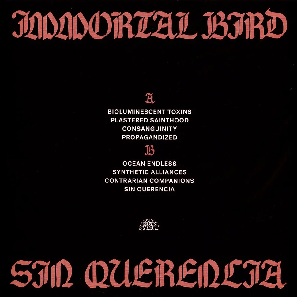 Immortal Bird - Sin Querencia Bone Cloudy Vinyl Editoin