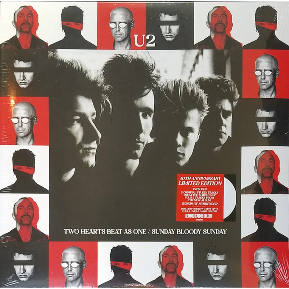 U2 - Two Hearts Beat As One / Sunday Bloody Sunday