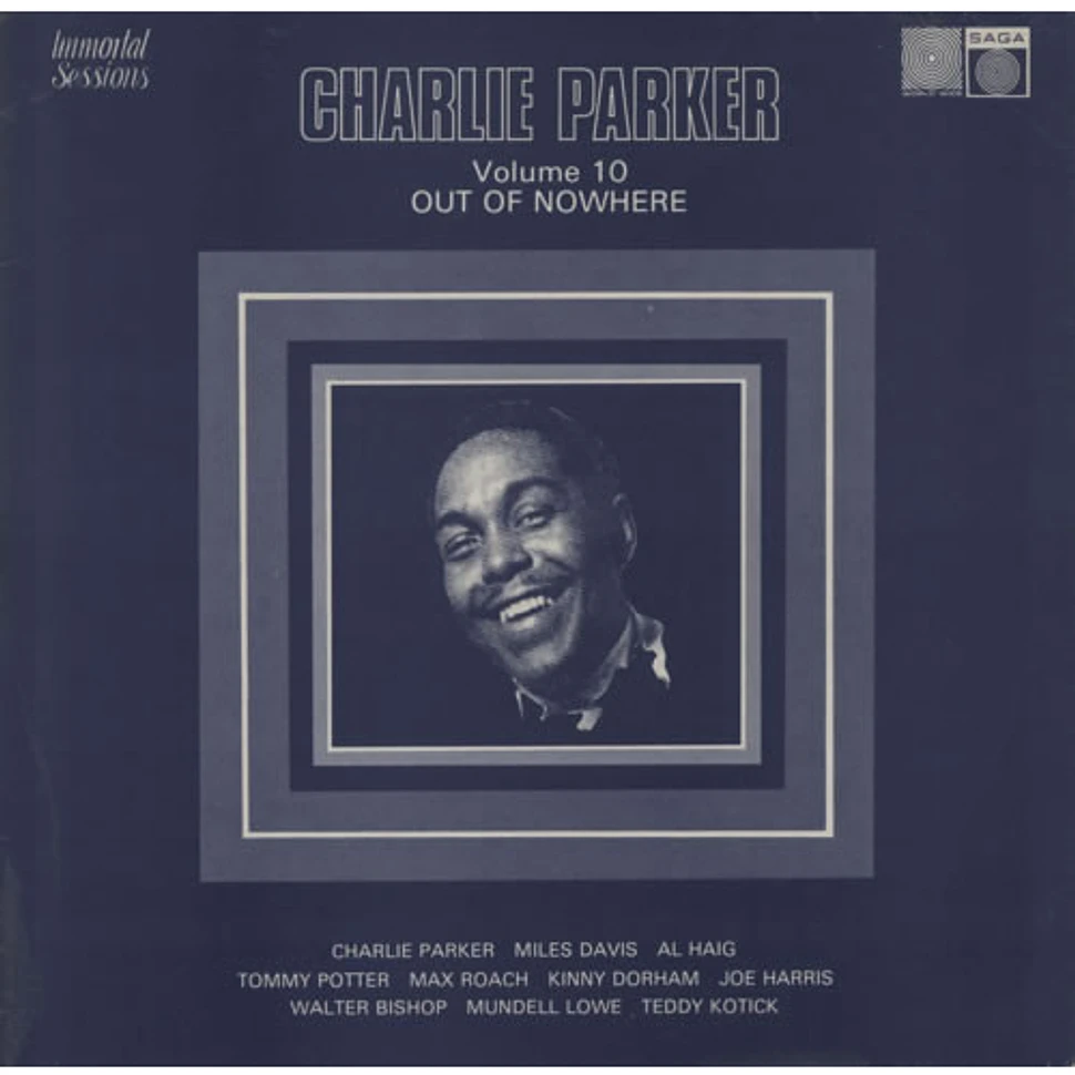 Charlie Parker - Volume 10: Out Of Nowhere