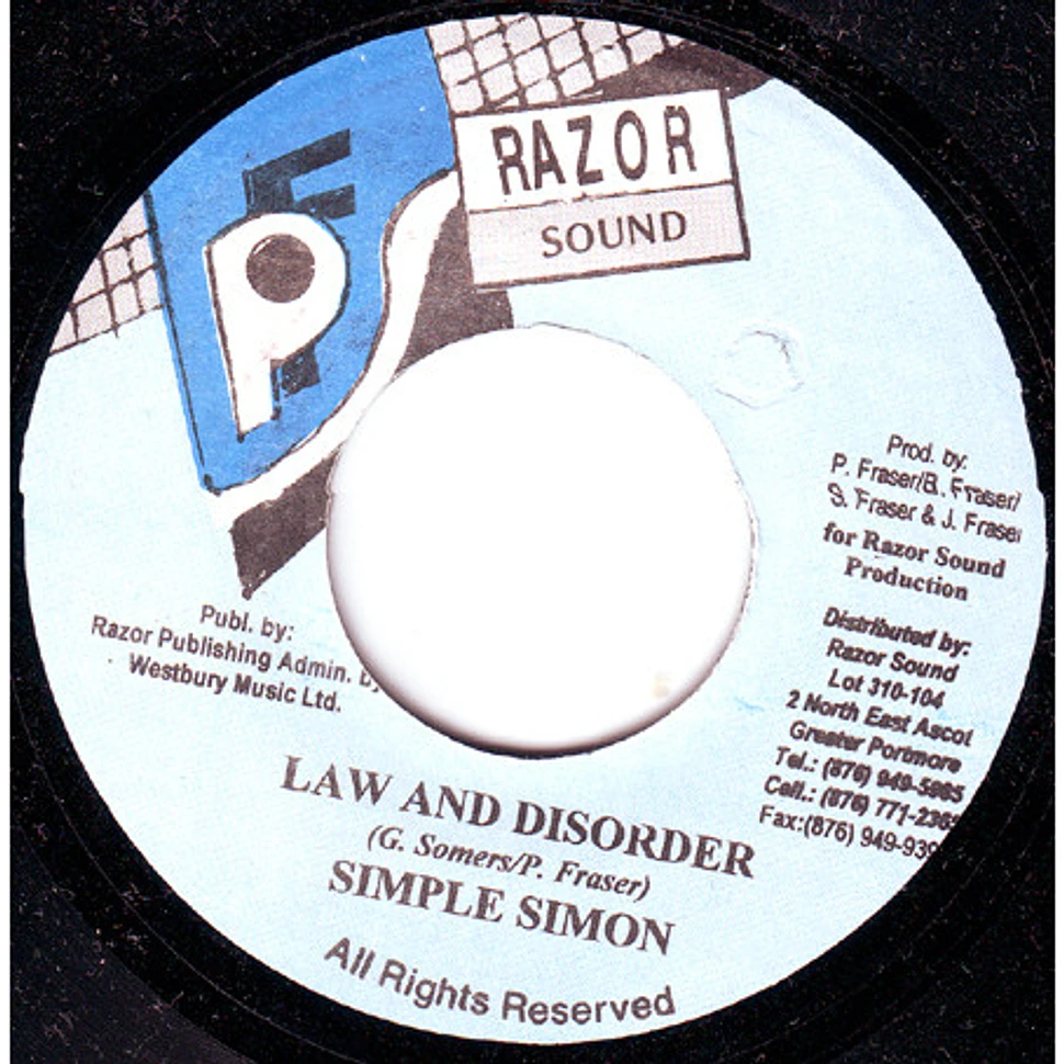 Simple Simon - Law And Disorder